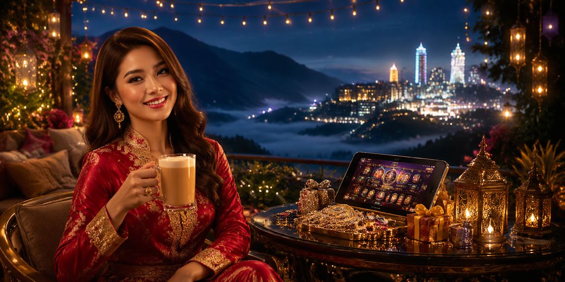 Suasana kasino Genting Highlands semasa perayaan Hari Raya