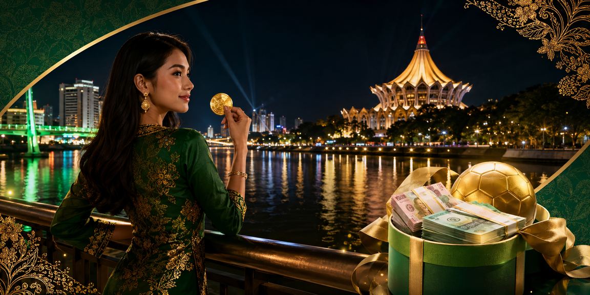 Pengguna y12 menikmati hiburan kasino di Kuching Malaysia