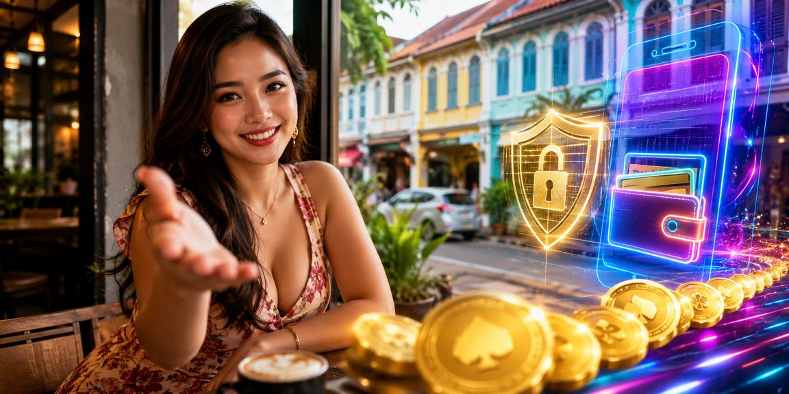 Pengguna di Pulau Pinang membuat deposit melalui platform y12 menggunakan telefon pintar